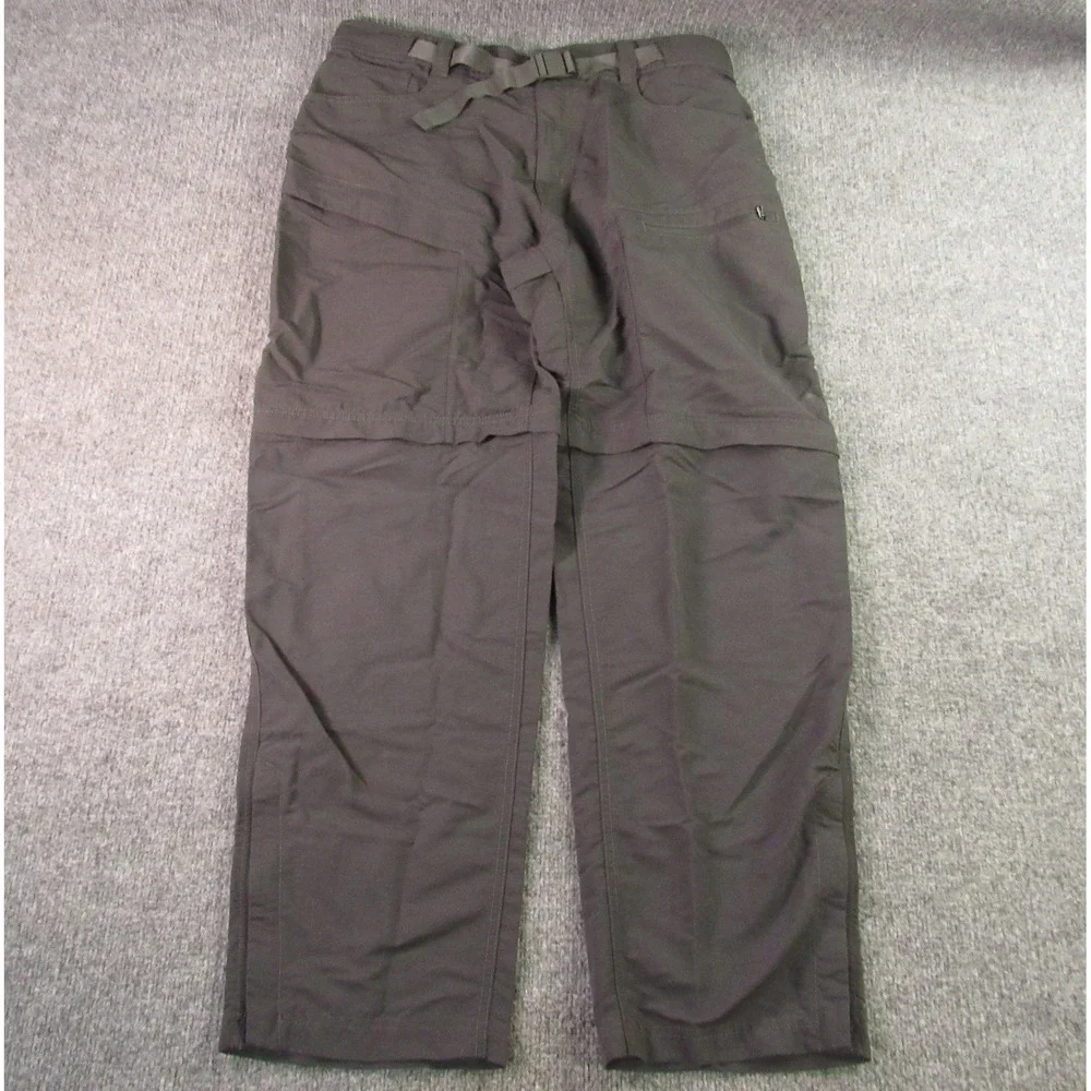 The North Face Pants Mens Large Gray Zip Off Convertible Hiking‎ Cargo Paramount